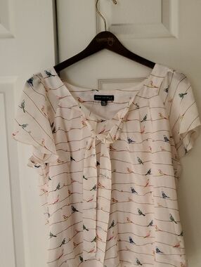 Sara Michelle Bird On A Wire Blouse PXL